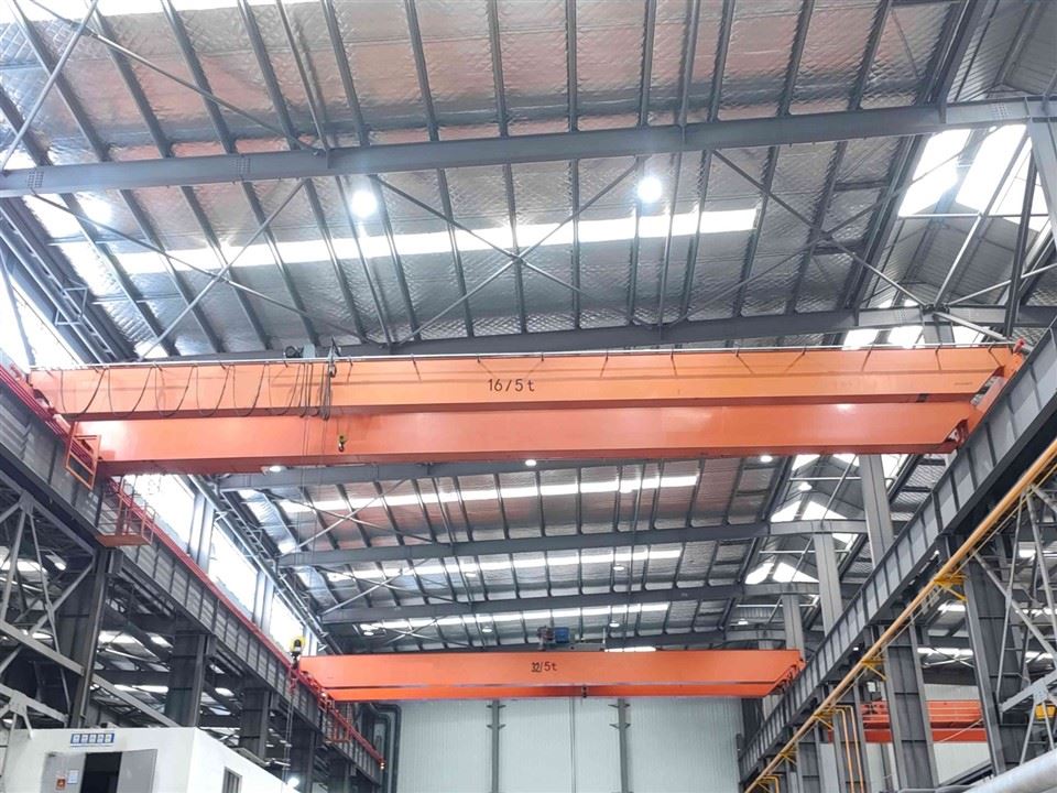 16 ton dubbel girder bridge kran