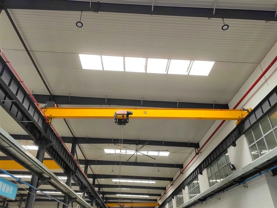 Single Girder Overhead Crane With Remote Control